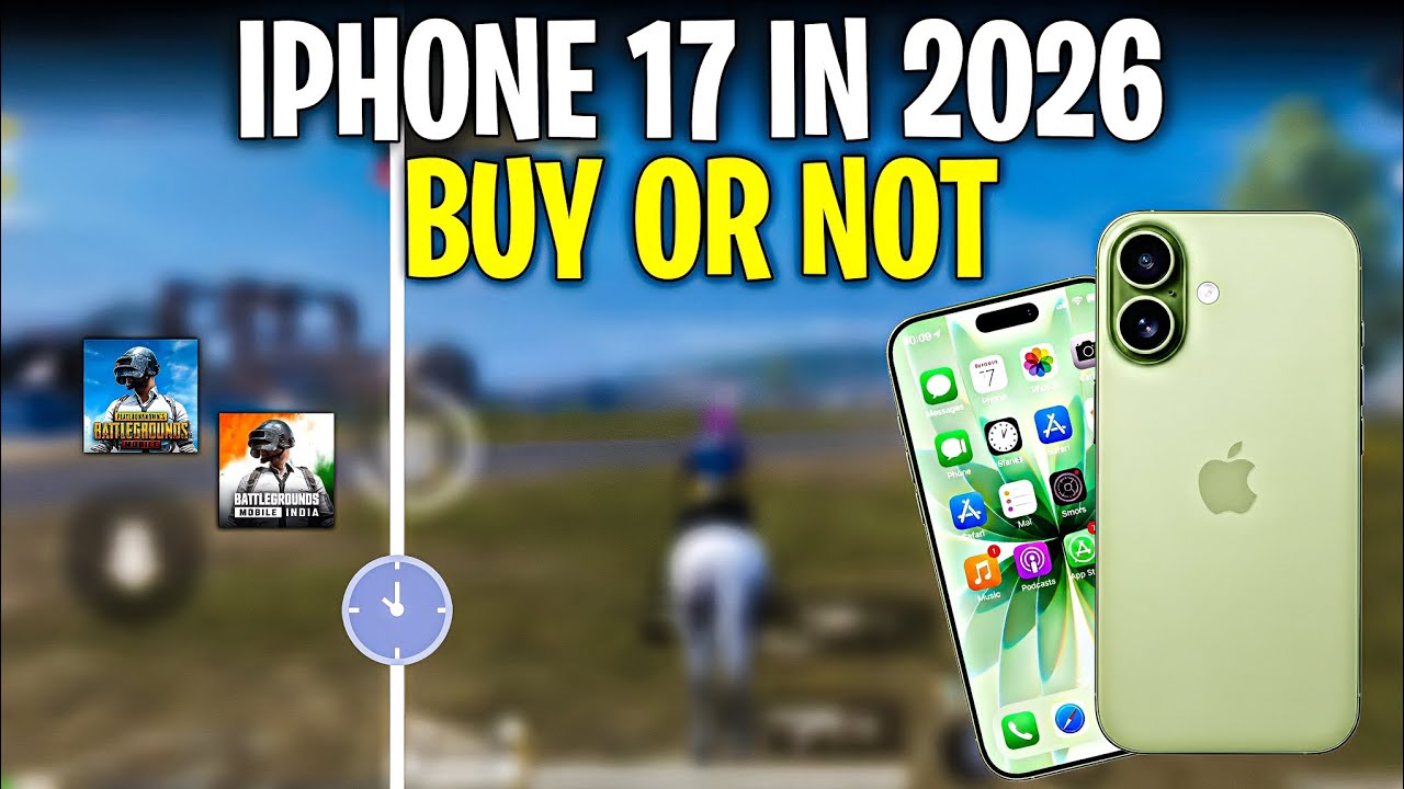 iPhone 17 For Gaming In 2026 | iPhone 17 PUBG/Bgmi Gaming Review | Worth It Or Not