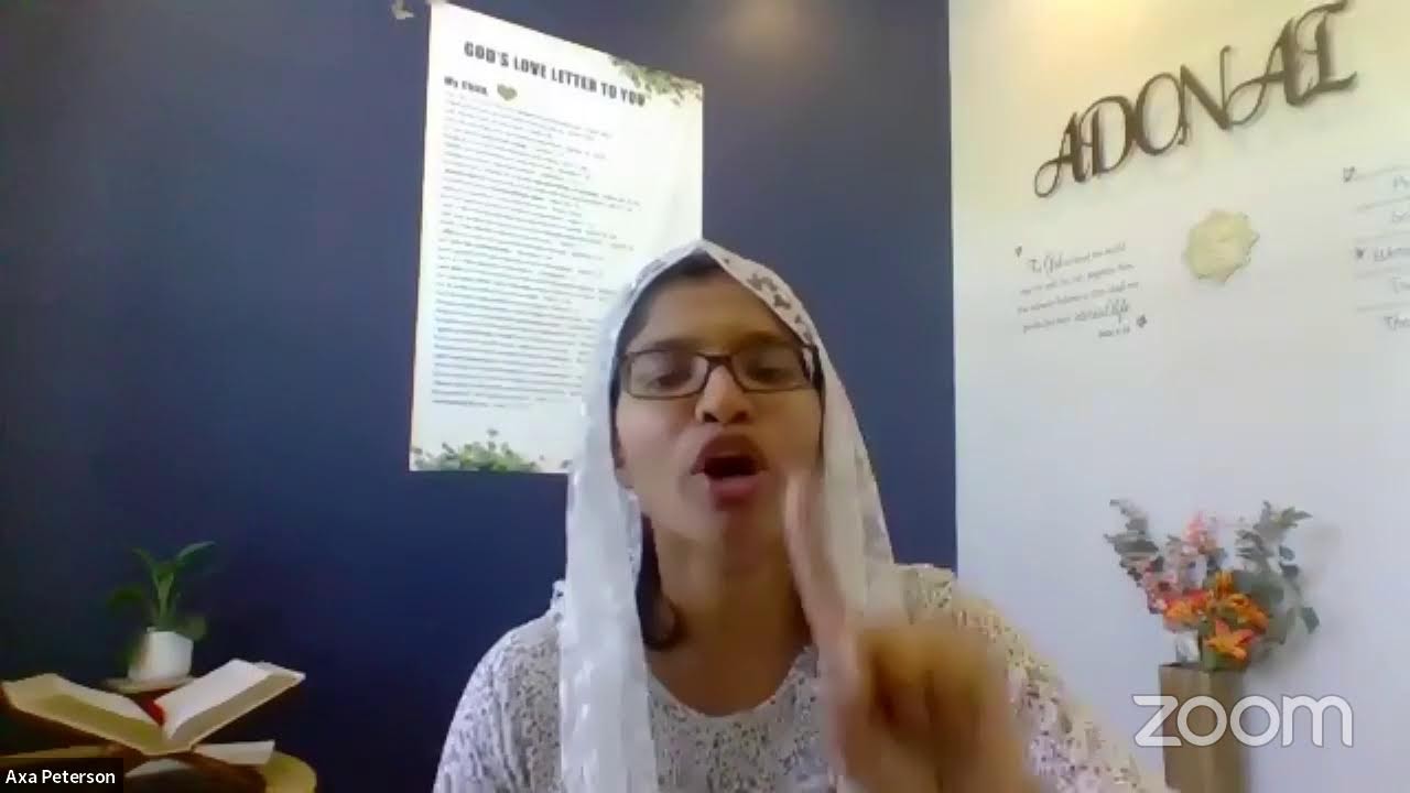 Sis.Axa Peterson | Malayalam Sermon | Compass Ministries | Zoom Fellowship | Day 1504