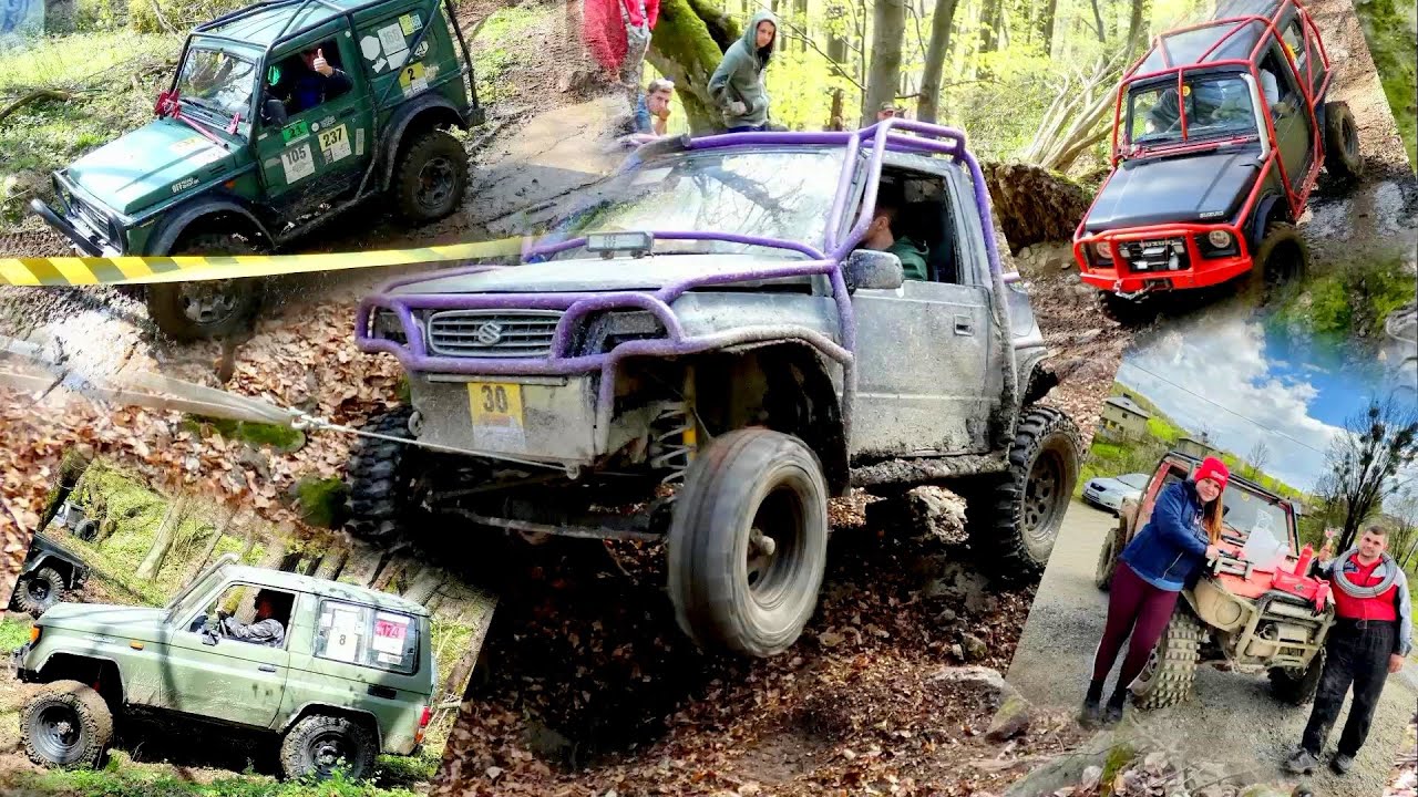 Patria malí Peťo offroad Tisovec 2023  Suzuki Samurai a Toyota Land Cruiser