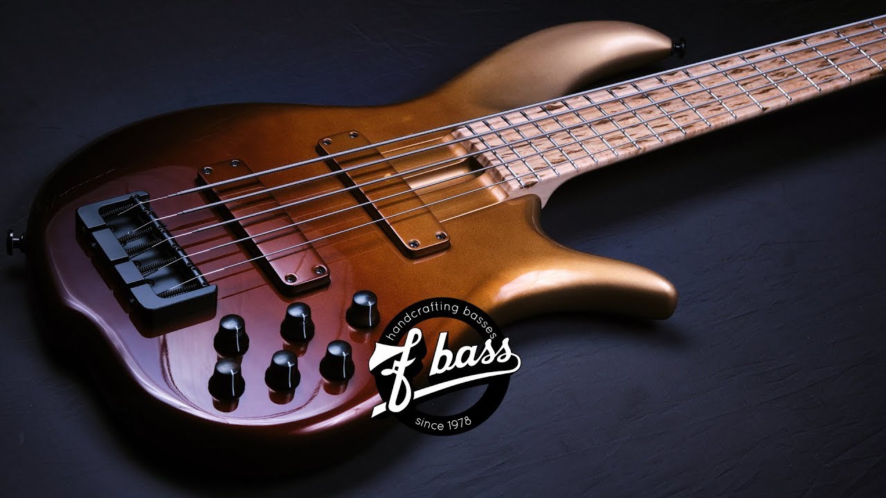 F Bass BN5 Burnt Gold Fade Bass Demo