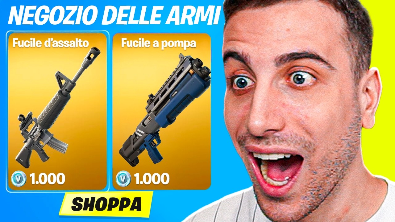 Fortnite MA PUOI Shoppare Armi MITICHE! Fortnite ITA