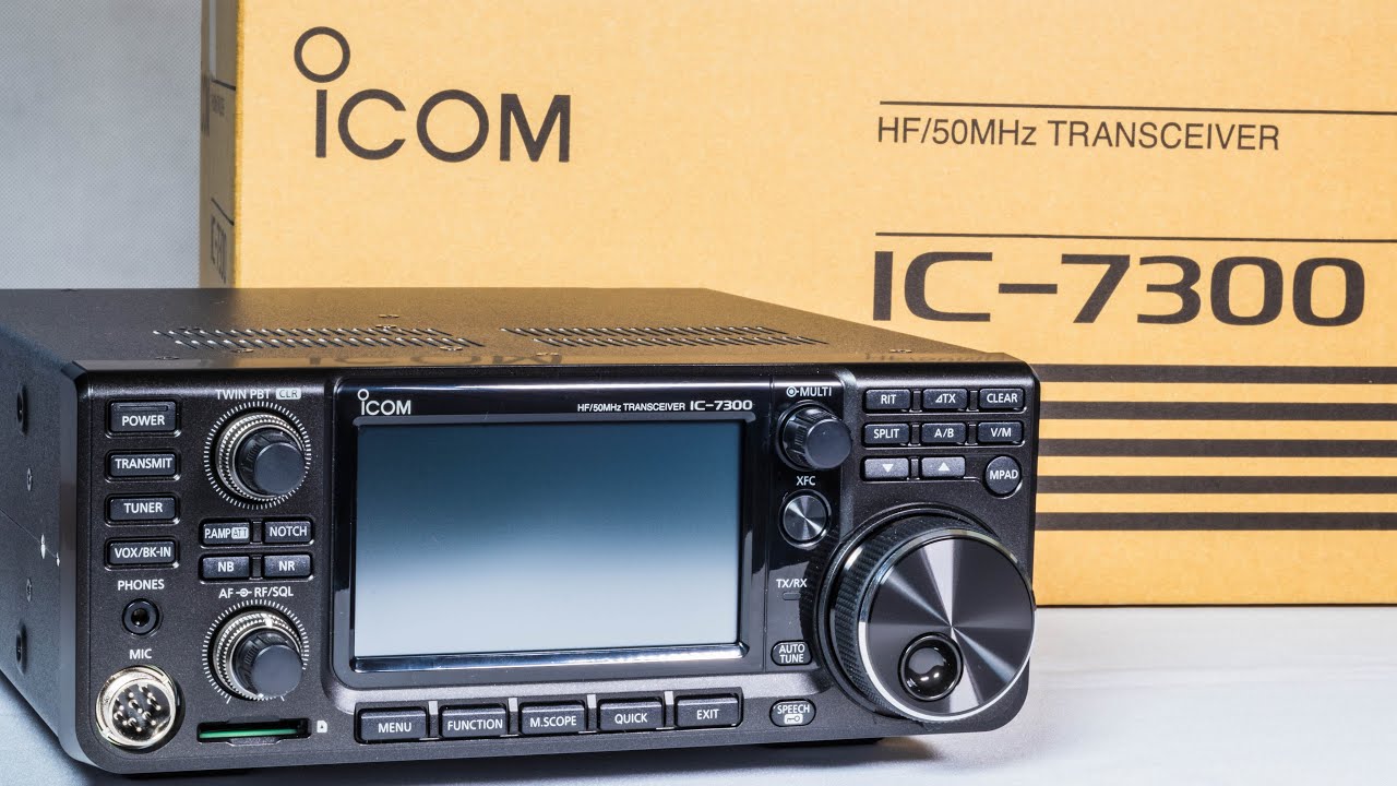 👍 ICOM IC-7300: UNBOXING📦