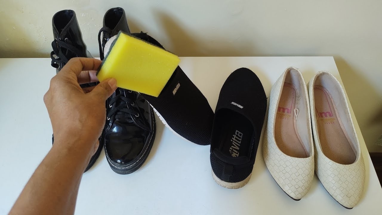 COLOQUE 1 ESPONJA DENTRO DO SAPATO e VEJA O QUE ACONTECE COM SEUS PÉS !!! 👠👢PARECE MÁGICA !!! 👞🥾