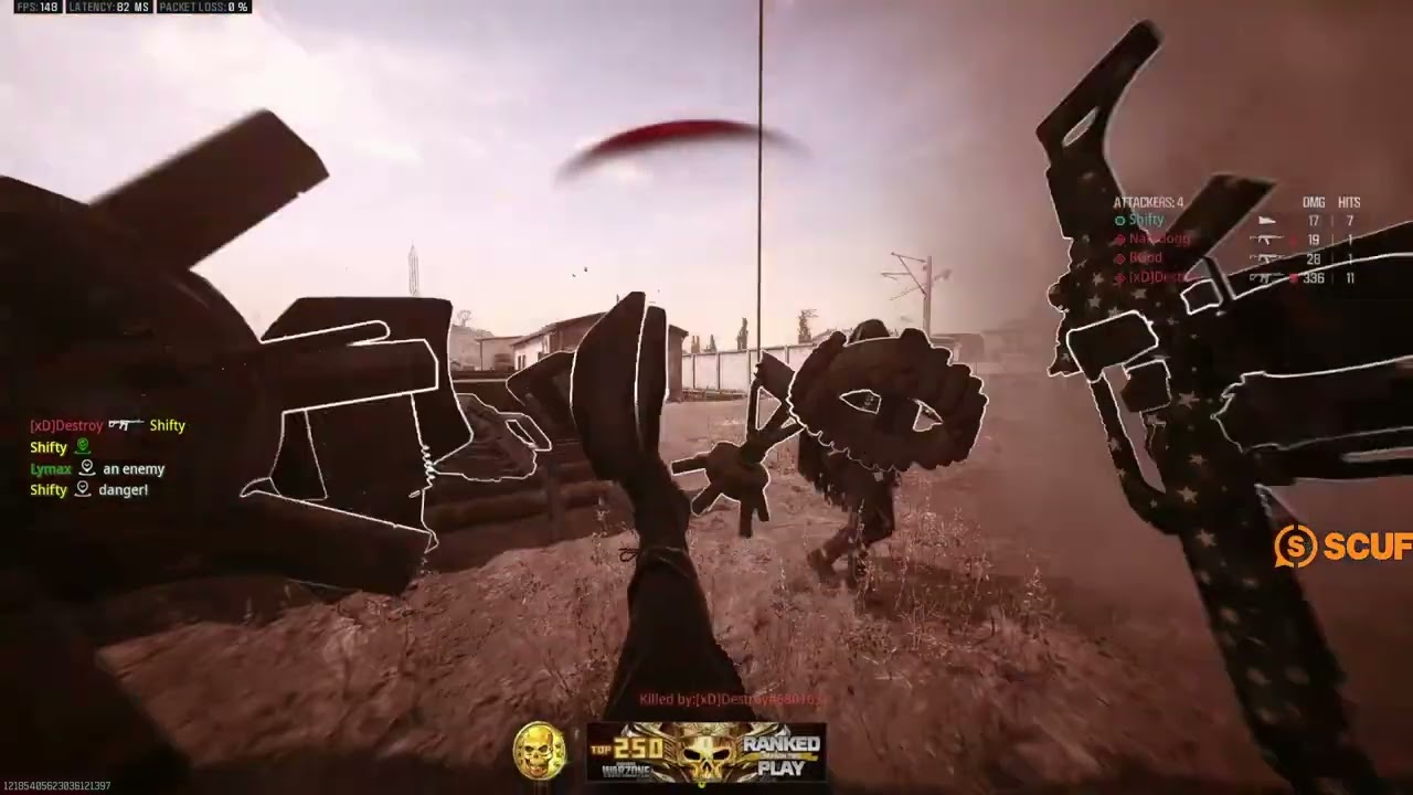 Shifty plays in the Worlds Hardest Warzone lobby