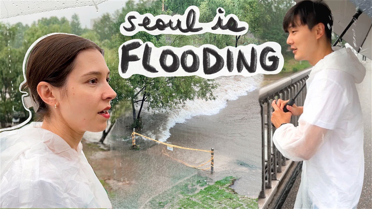 SEOUL is Flooding 🇰🇷 Rainy Season in KOREA & Getting Ready for CANADA 🇨🇦