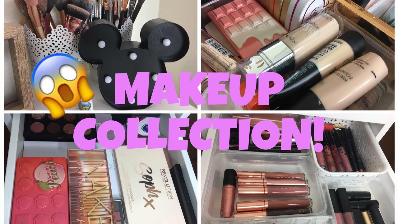 16 YEAR OLDS MAKEUP COLLECTION?!