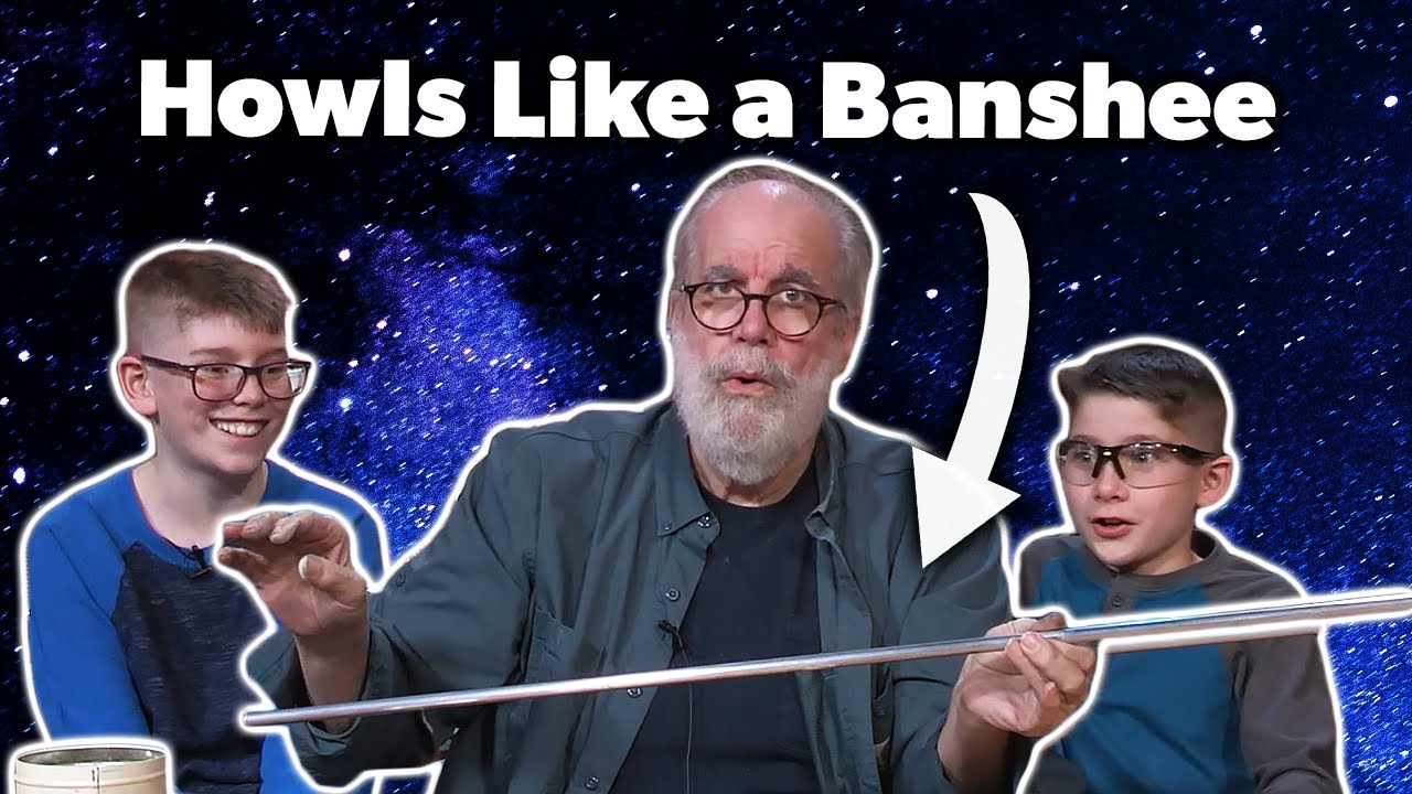 Resonance Makes this Metal Rod Howl