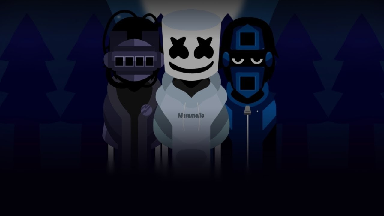 Alone Marshmello (incredibox mod) 