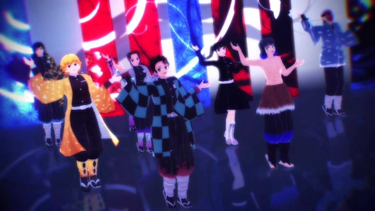 【鬼滅のMMD】極楽浄土【竈門炭治郎中心】