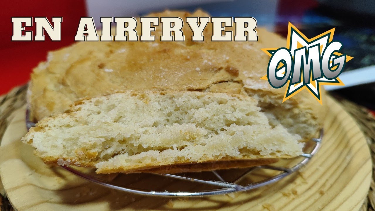 Delicioso pan casero en Airfryer: sin complicaciones #turboblaze #cosoriairfryer