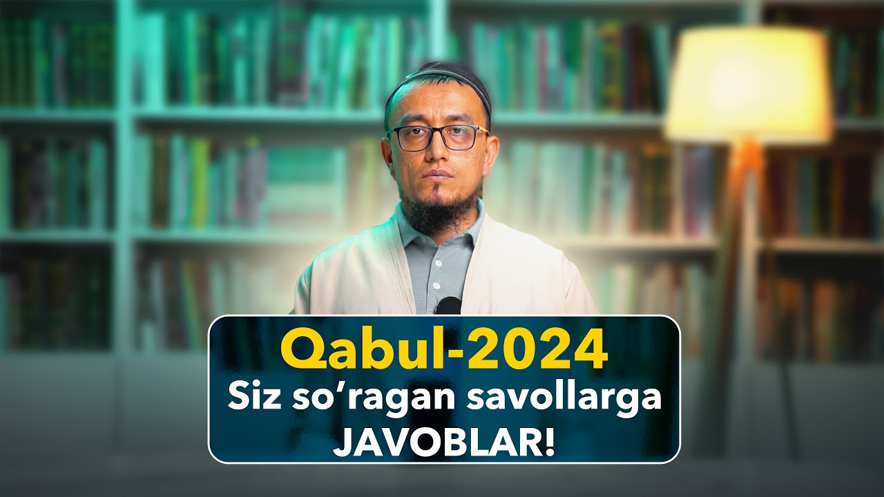 Savol-javob | Dorululum Dorulfununi 2024 qabuliga oid muhim savollaringizga javoblar.