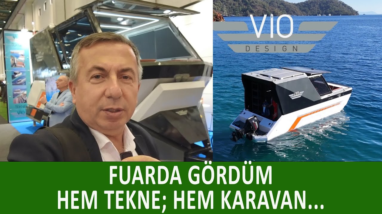 HEM TEKNE, HEM KARAVAN; Viodesign Boat & Karanavis inceleme tanıtım