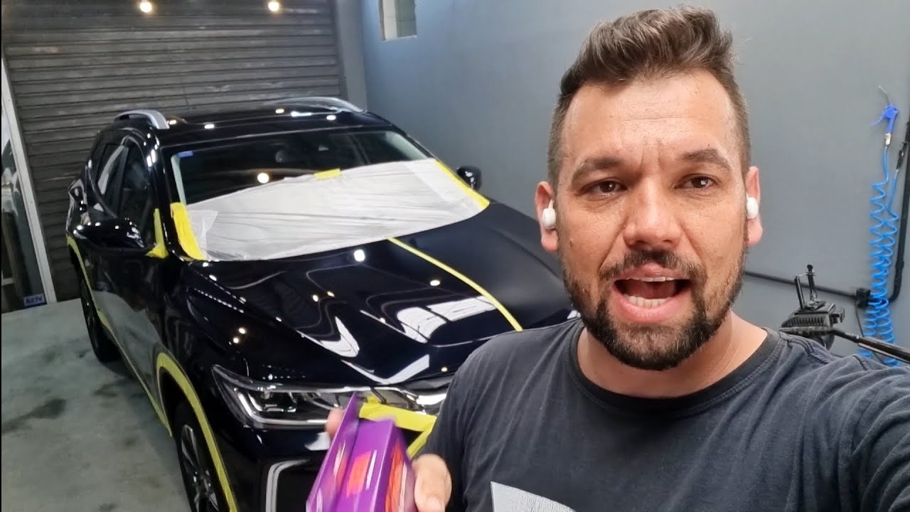 Testando boina híbrida e Técnica de Polimento | ABorges Studio automotivo