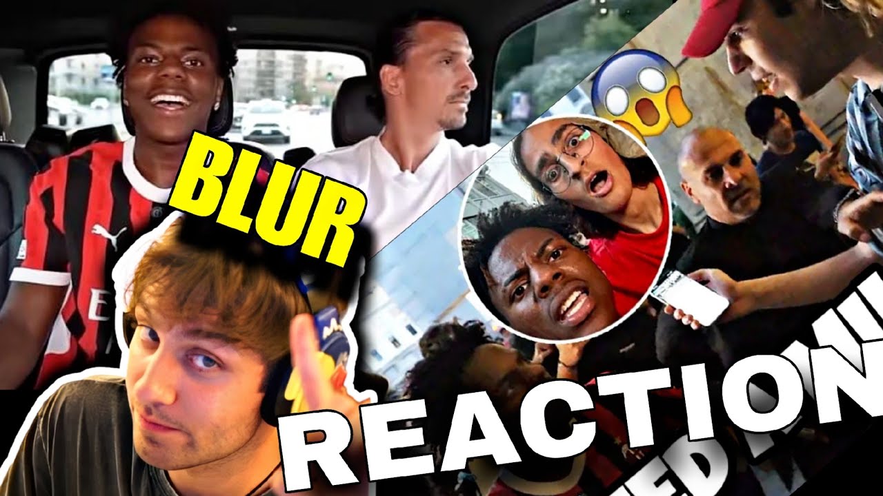 BLUR BLASTA FANPAGE RIGUARDO LA VICENDA ISHOWSPEED/IBRAHIMOVIC + REAGISCE A GRENBAUD CHE LO RINCORRE