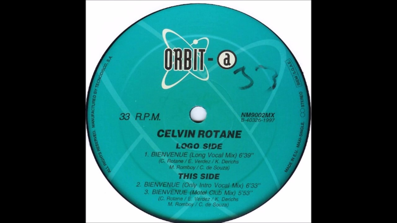Celvin Rotane - Bienvenue (Long Vocal Mix) (1997)