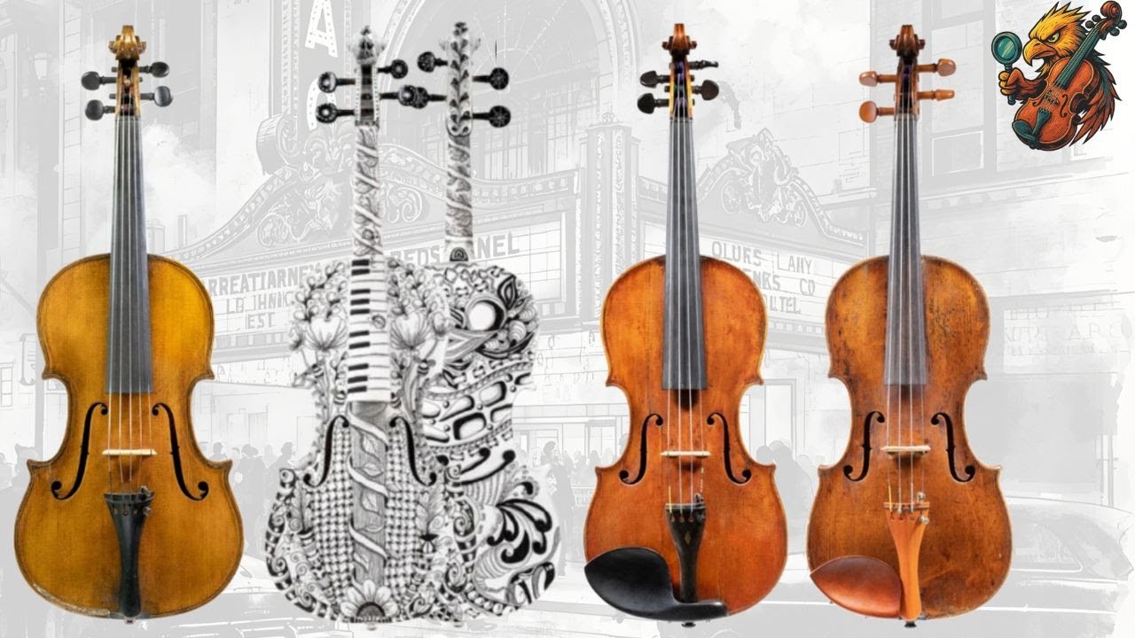 Чикагский аукцион скрипок #аукцион #обзор - Скрипки, виолончели и смычки - 26 октября 2025 г. (США)