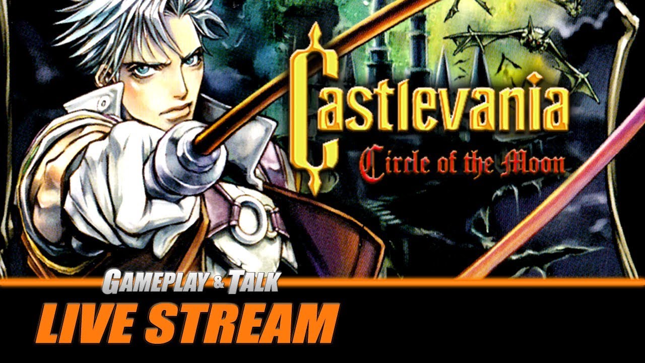 Castlevania: Circle of the Moon (GBA) - Full Playthrough | Gameplay and Talk Live Stream #133
