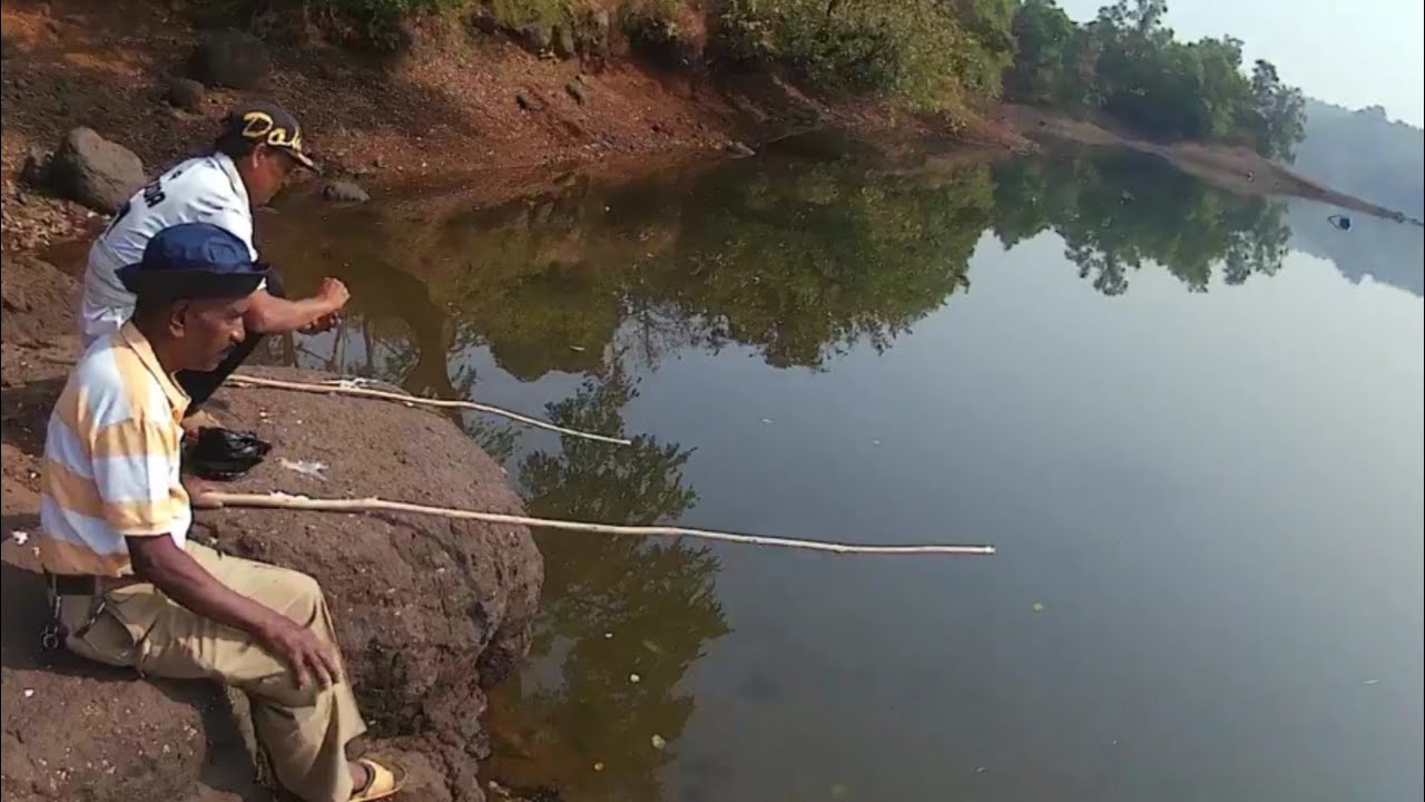 आज हम गये तालाब में फिश पकड़ ने लेकिन हो गया मोये मोये | fishing in river