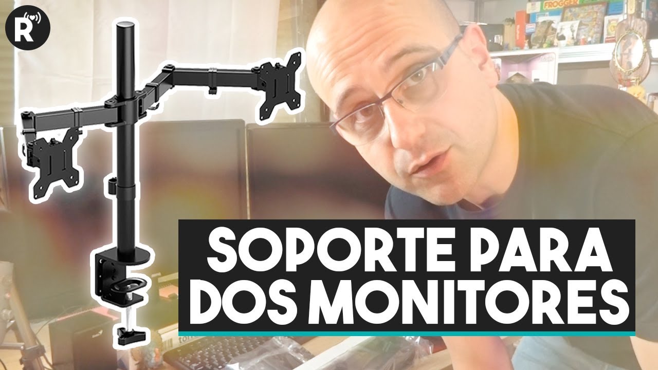 🖥 Soporte para dos monitores - ¡SÚPER COMPRITA! | La red de Mario