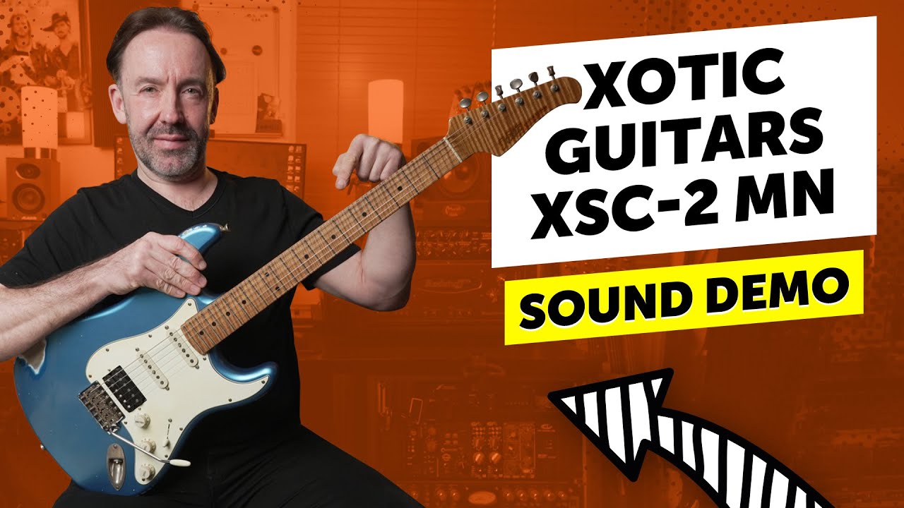 The Perfect Superstrat? | Xotic Guitars XSC-2 MN (Lake Placid Blue - Heavy Aged) | Sound Demo