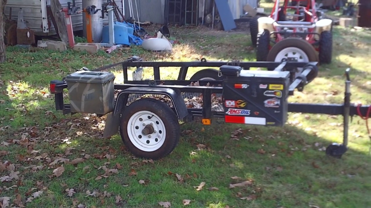 My custom ATV trailer.  Good tips, tricks and advice on trailers!!!