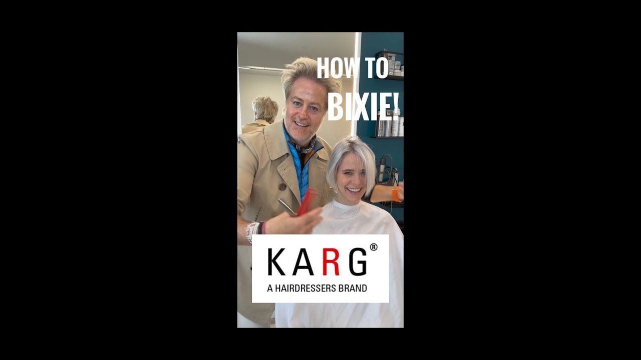 How to DRY.CUT the KARG Bixie with a texture shear!