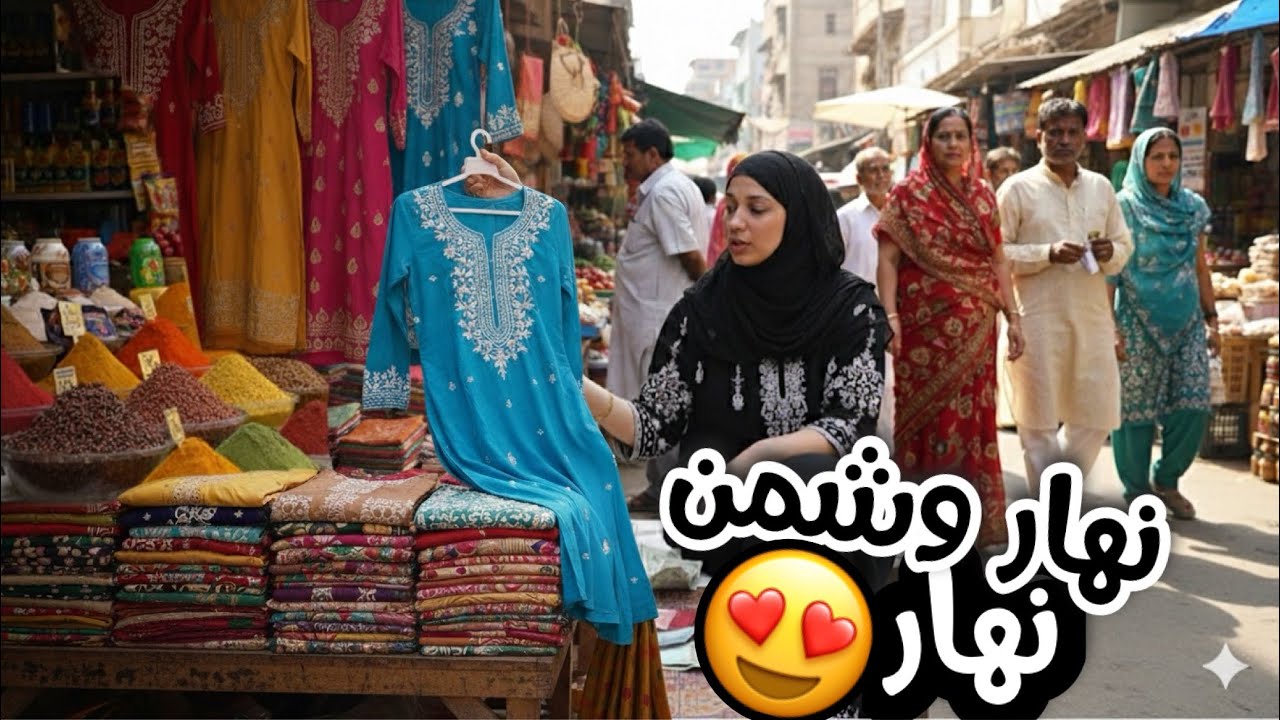 خرجت نعول على راسي يوم كامل معي في الهند 🇮🇳 🇲🇦 