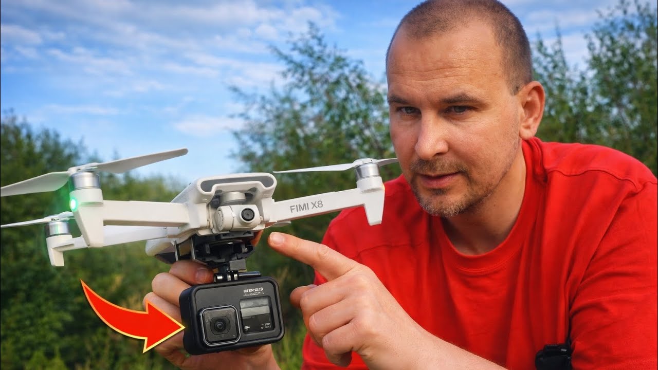 ДРОН + GoPro