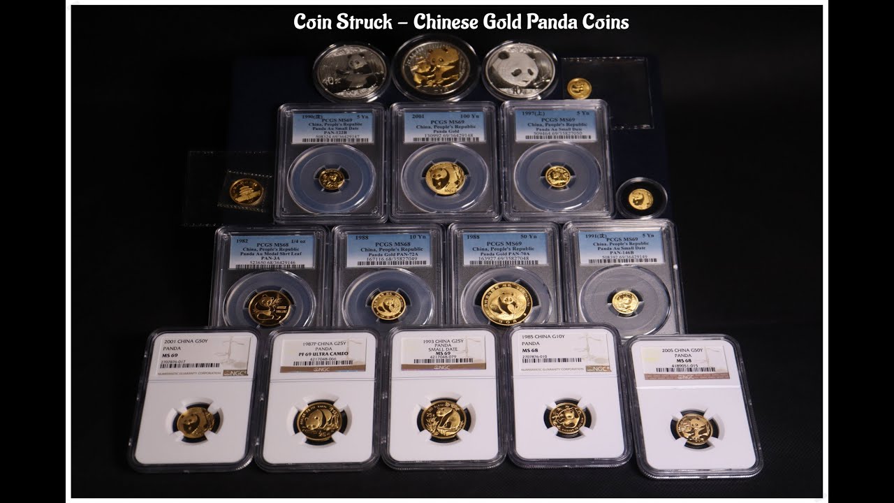 Coin Struck - Chinese Gold Panda Coins