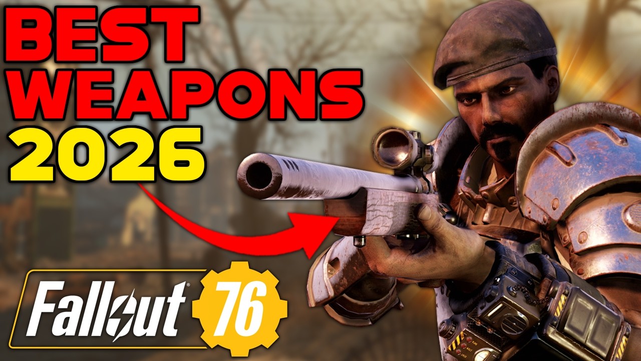 The BEST WEAPONS In 2026 (And How To Get Them) Fallout 76