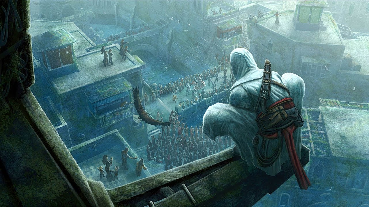 🦅 Original Assassin's Creed 1 \ Xbox One X Enhanced 4K Patched 360 Backward Compatibility Gameplay