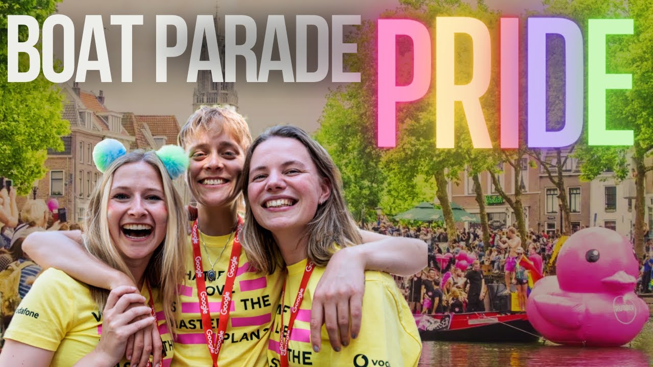 Utrecht Pride 2024 🏳️‍🌈:The CRAZIEST Pride Celebration Ever?!