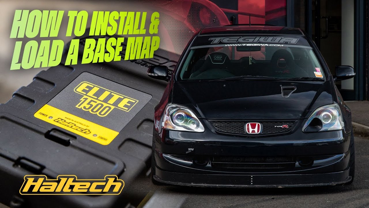 Руководство по установке ЭБУ Haltech Elite 1500 и настройка базовой карты (Honda Civic EP3/DC5 K-...