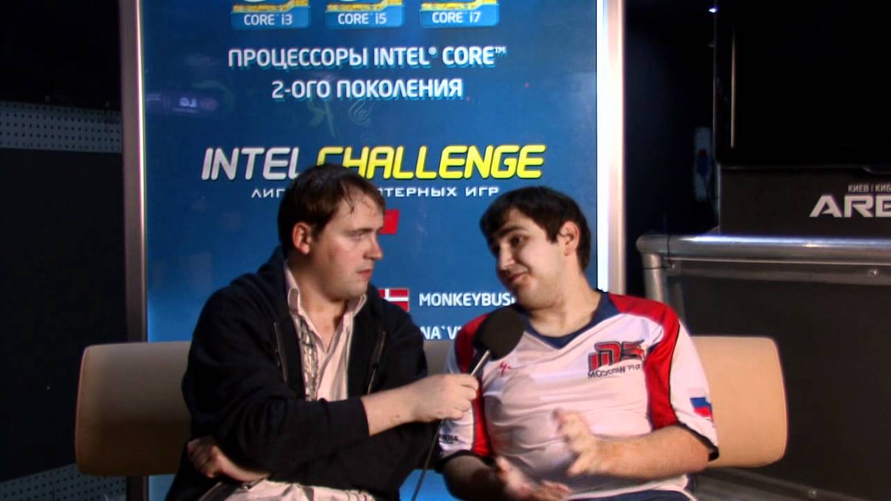 Intel Challenge IX: SuperCup по DotA. Интервью с Владимиром Аносовым