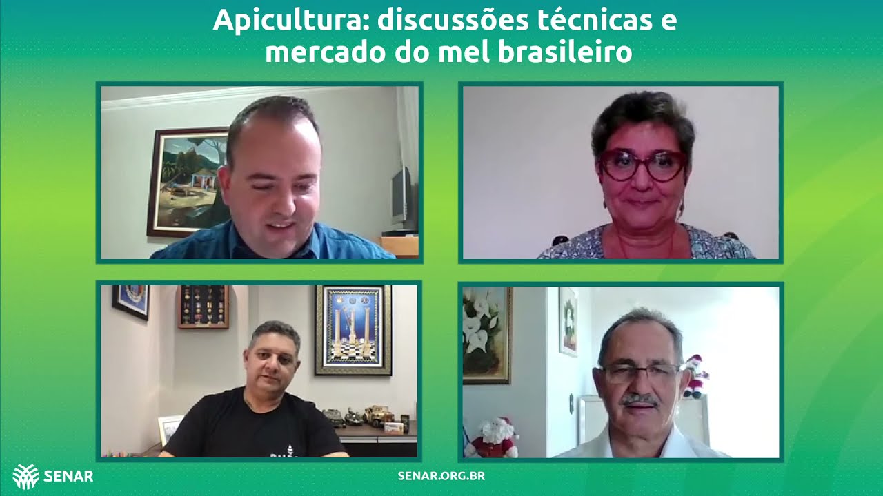 Live - Apicultura: discuss&otilde;es t&eacute;cnicas e mercado do mel brasileiro