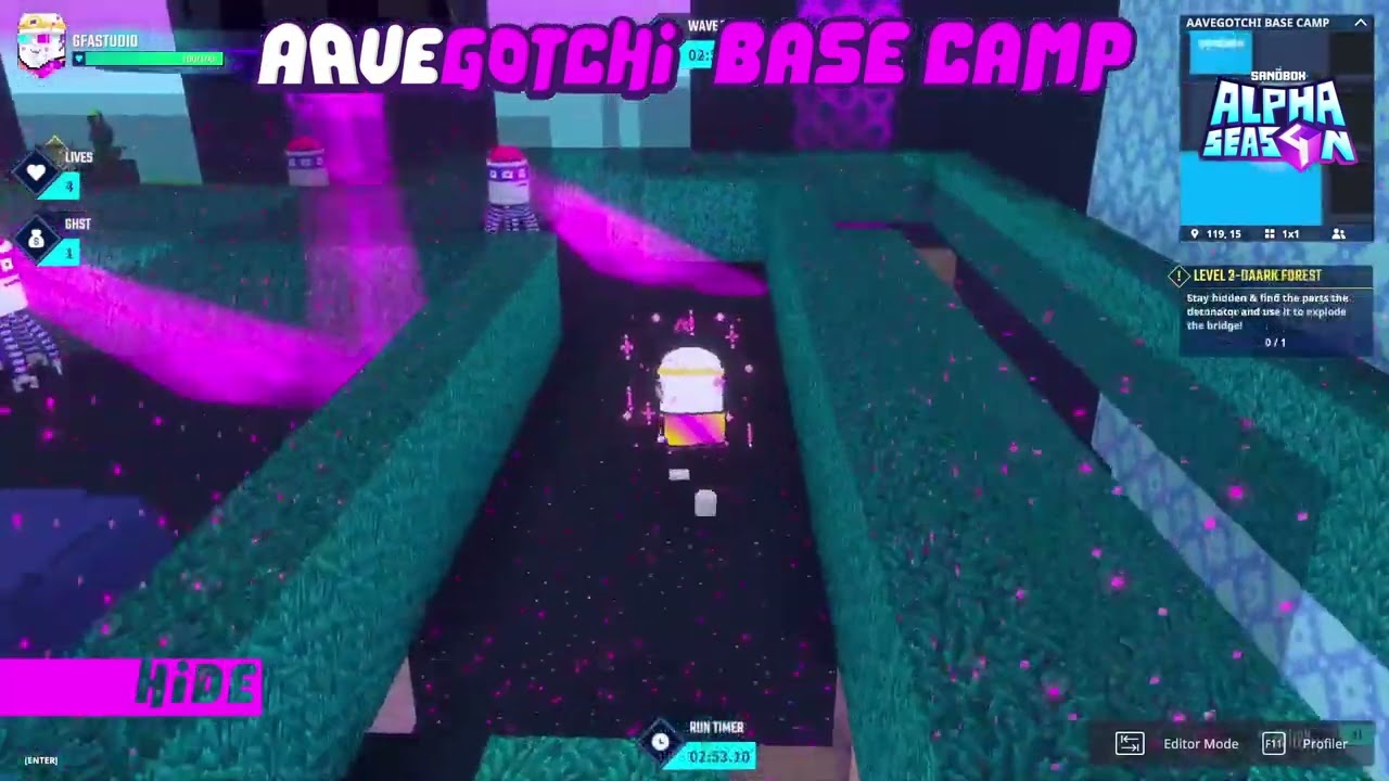 Short Trailer Aavegotchi Base Camp - TheSandbox Alpha Season 4