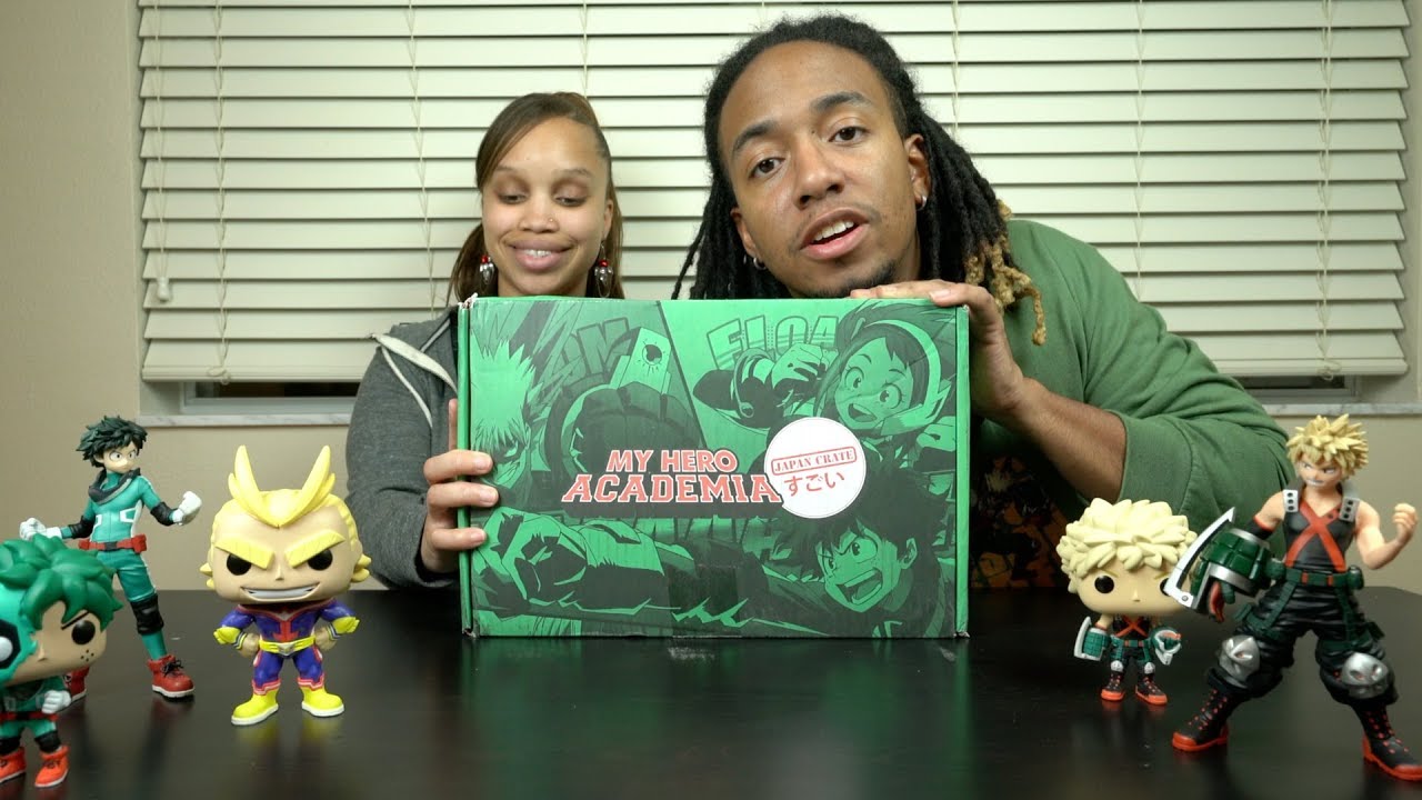 My Hero Academia Japan Crate Unboxing!