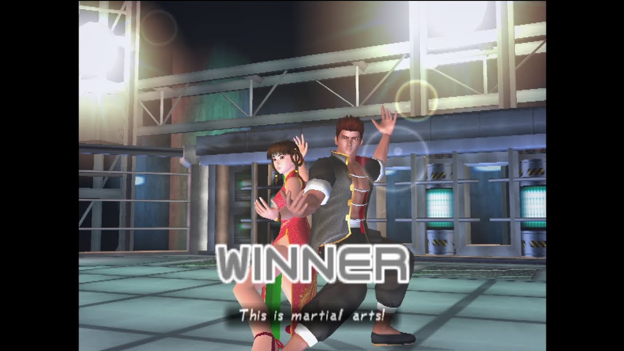 Dead Or Alive 2 Tag Battle - Jann Lee and Leifang - Hard Difficulty (PCSX2 Emulator)