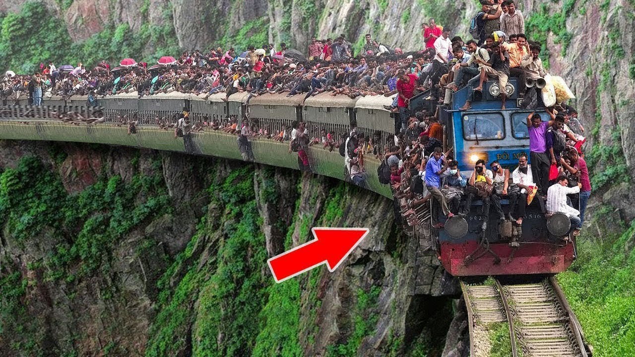 10 Jalur Kereta Api paling Ekstrim  Dan Berbahaya Di Dunia