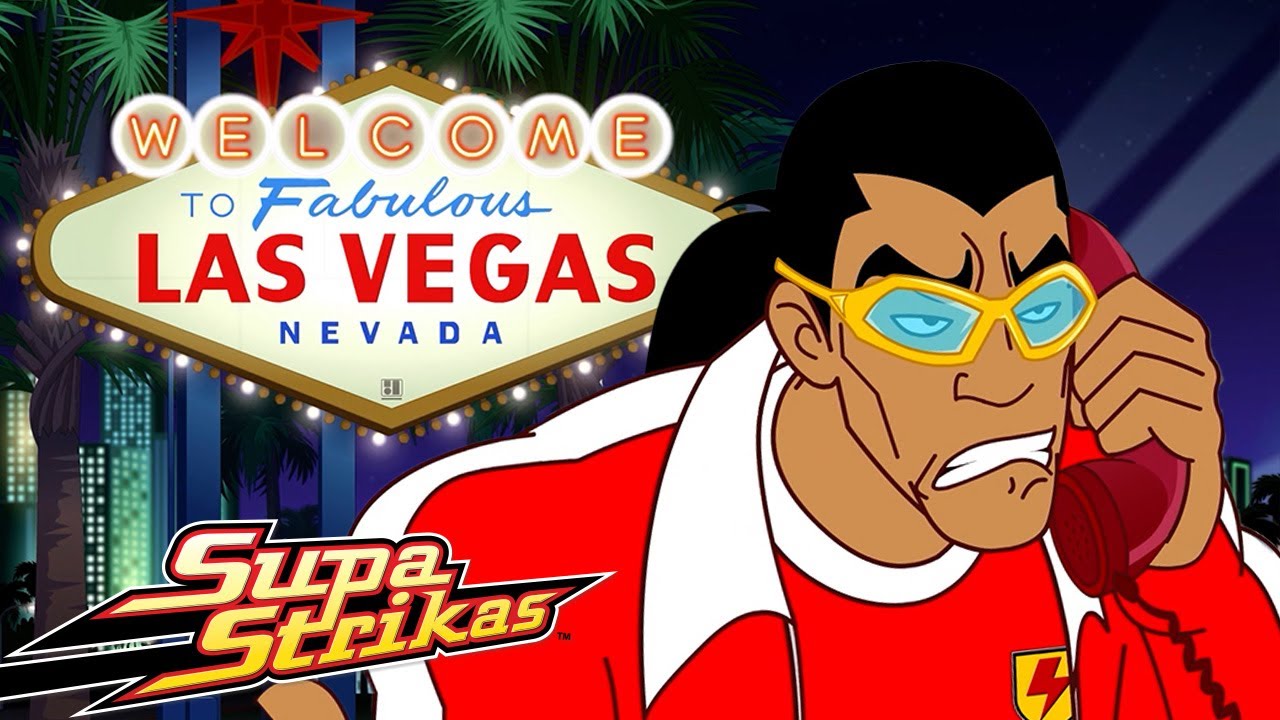 Radość i włóczęga po Las Vegas | Bajki o futbolu | SUPA STRIKAS Po Polsku