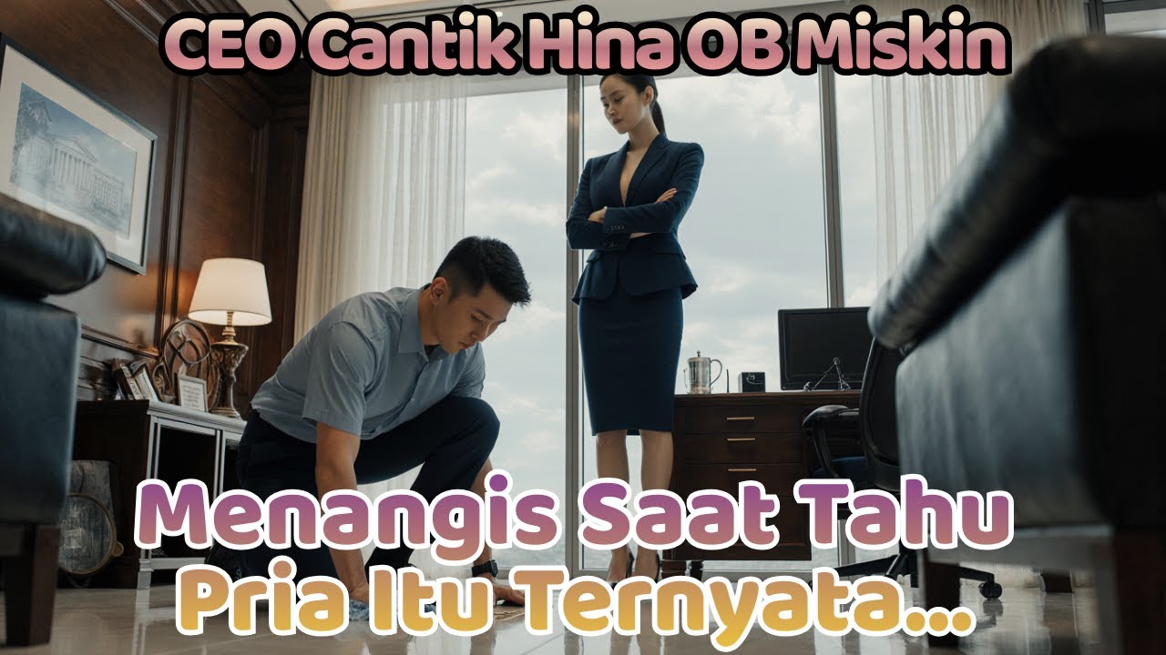 CEO Cantik Hina OB Miskin Habis habisan, Menangis Sesal Saat Tahu Pria Itu Ternyata    😱💔