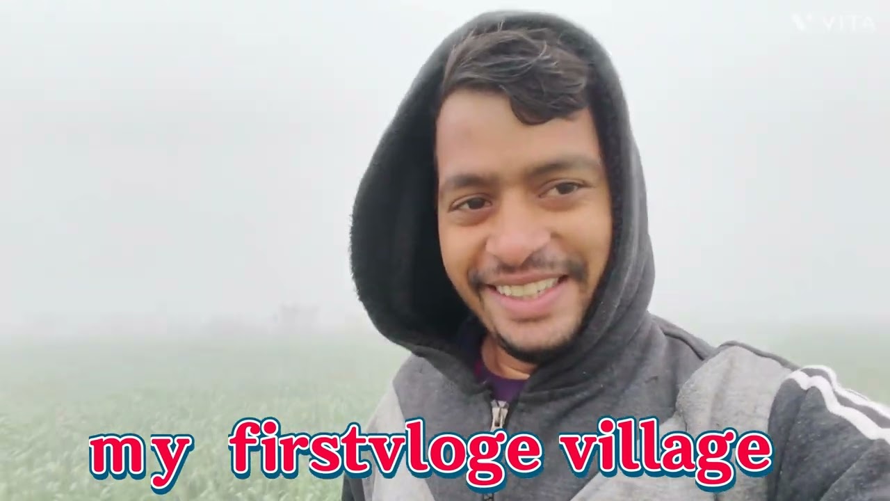 my first  vlogs village