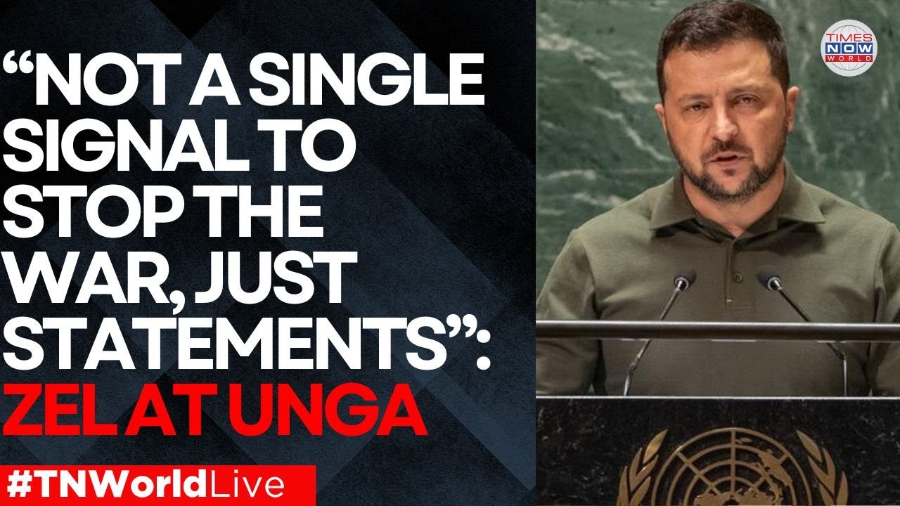 Zelensky’s UNGA 2025 Speech LIVE: Zel takes the stage to present Ukraine’s position at the U.N.