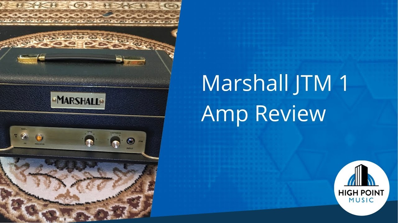 Marshall: JTM 1 50th Anniversary Head (Gear Review)