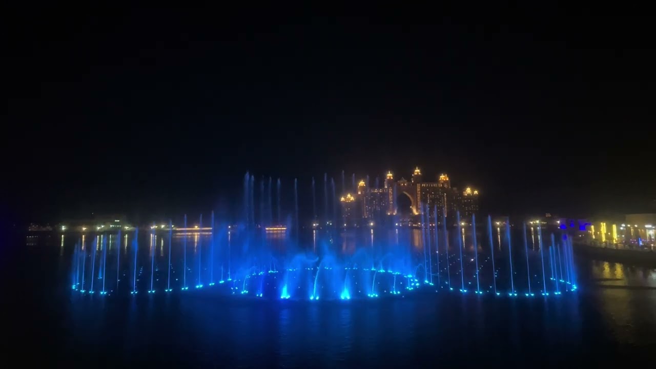 The Palm Fountain. World’s largest fountain. Song #7