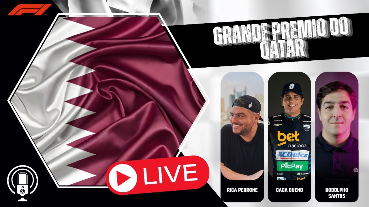 Live p&oacute;s corrida - GP do Qatar