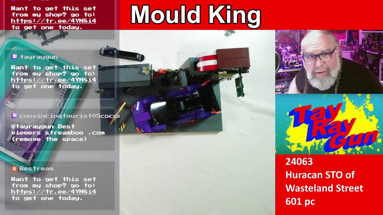 TayRayGun: Mould King: Huracan STO of Wasteland Street