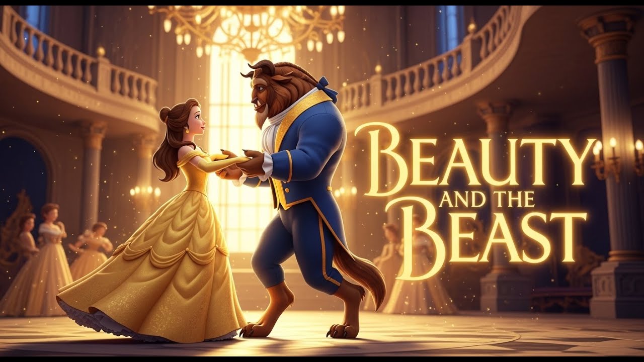 Beauty and the Beast – The brave girl who discovered the kind heart of a beast | Starlight Tales ✨