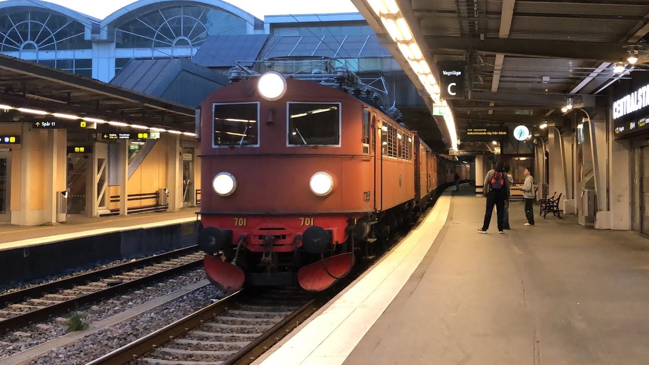 SPECIELLT LOK GÖR COMEBACK | F701 vid Stockholm Central.