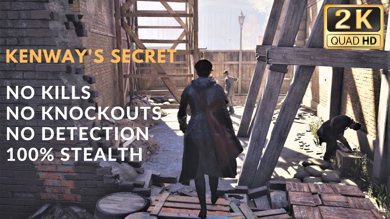 Kenway's Secret | Stealth, No Kills, No Knockouts & No Detection - Assassin's Creed Syndicate